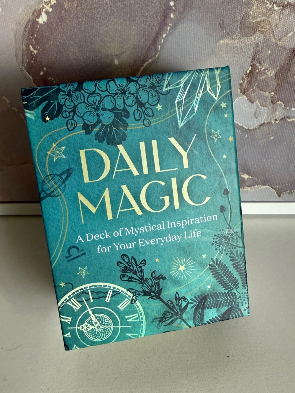 Daily Magic Pocket Inspiration Card Deck by | Mini Oracle & Affirmation